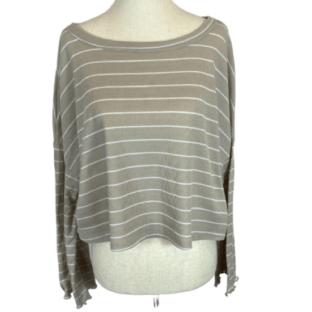 Blue Blush Crop Top